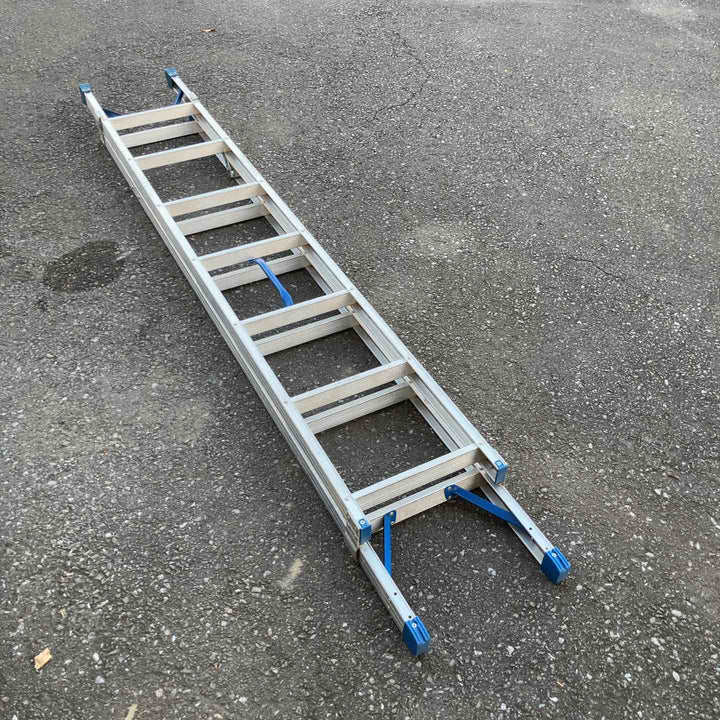 【店頭受取り限定】◇長谷川工業(ハセガワ/Hasegawa) 押し上げ2連はしご LQ2-2.0-40 (LQ2-40)【鴻巣店】