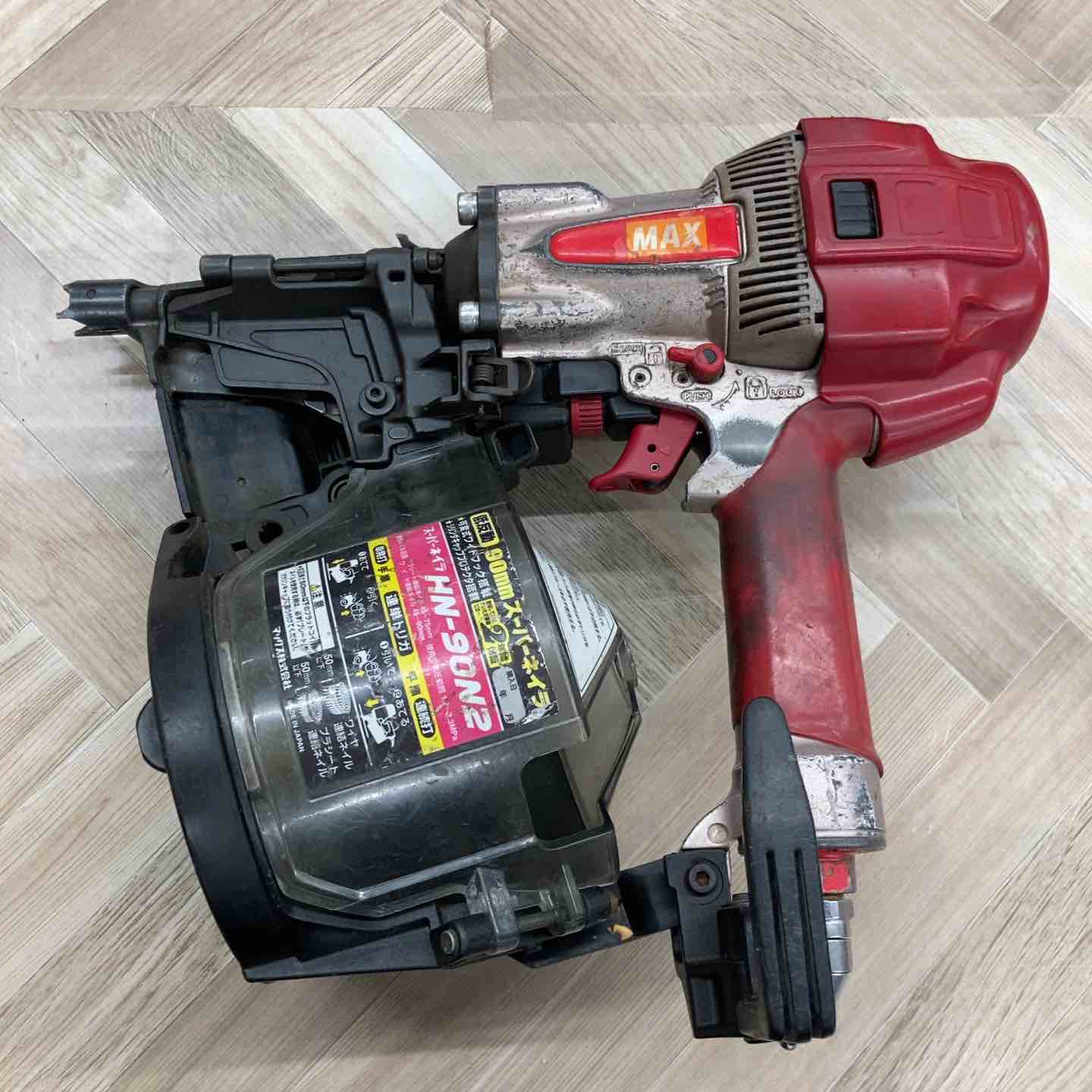 ☆マックス(MAX) 高圧エア釘打ち機 HN-90N2【八潮店】 – アクトツール