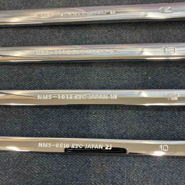 KTC ネプロス メガネレンチ  NM5-2224,1921,1618,1417,1315,1214,1113,1012,0810,0607 10本セット【八潮店】