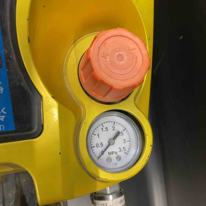 【中古品】MAX 建築用 高圧 4口 エアコンプレッサー AK-HH1270E2 限定色 リーフイエロー 動作確認済み【川越店】