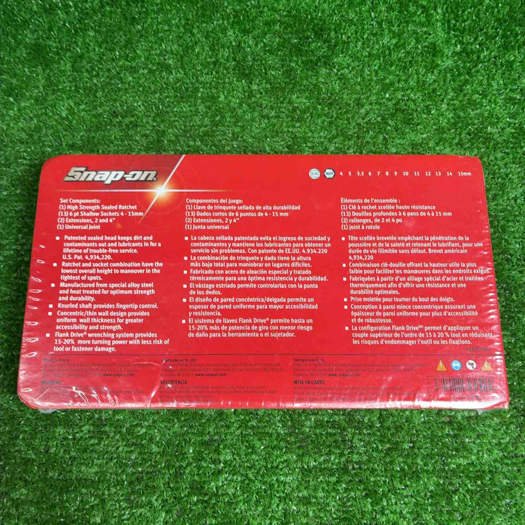 スナップオン  Snap-on 1/4" ラチェット エクステンション ソケット セット  117TMM【藤沢店】