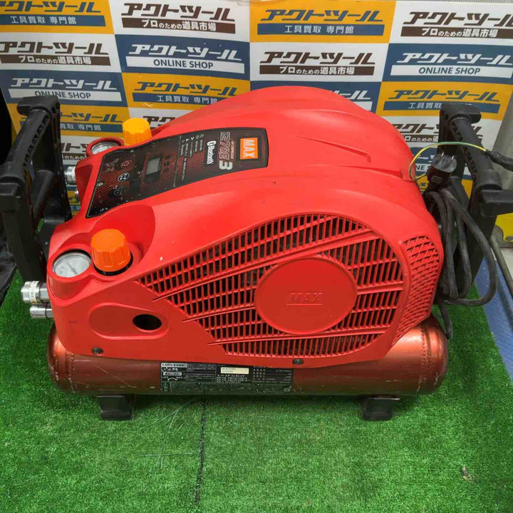 ★マックス(MAX) エアコンプレッサー AK-HH1270E3_レッド【草加店】