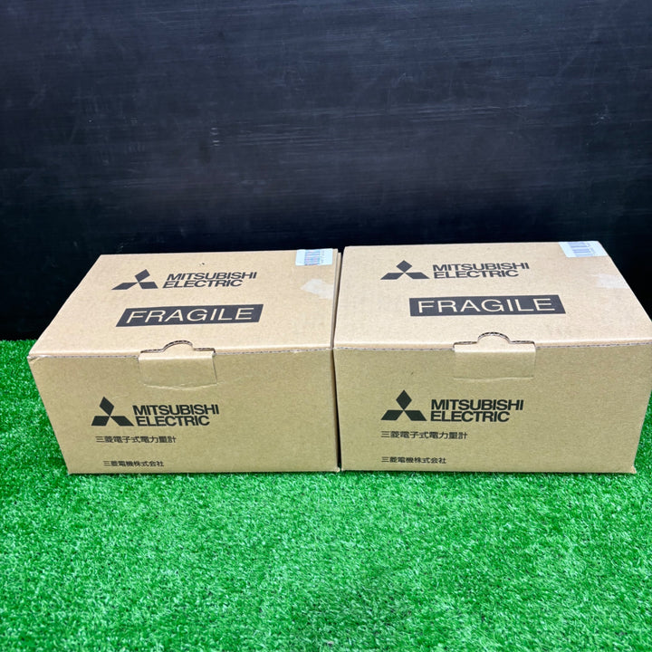 【未使用品】三菱電機 電子式単相2線式普通電力量計 100V 30A M1PM-R　2個【電材館越谷店】