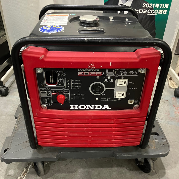 【店頭受取り限定】★ホンダ(HONDA) インバーター発電機 EG25i【川口店】
