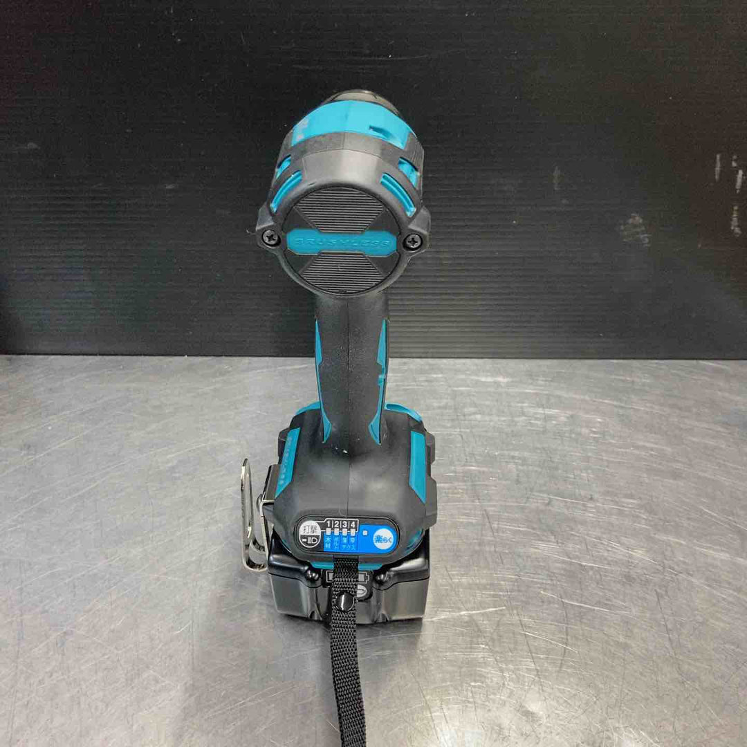 【未使用品(店頭展示品)】 マキタ(makita) 18V コードレスインパクトドライバー TD173DX 青色 充電器無しフルセット 【東大和店】