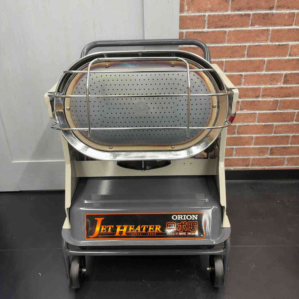 オリオン　ジェットヒーター　ロボ暖(HR120D1)【中古品】 タニックスショップ】オリオン HR120D1（4348449・4348450）｜ジェット