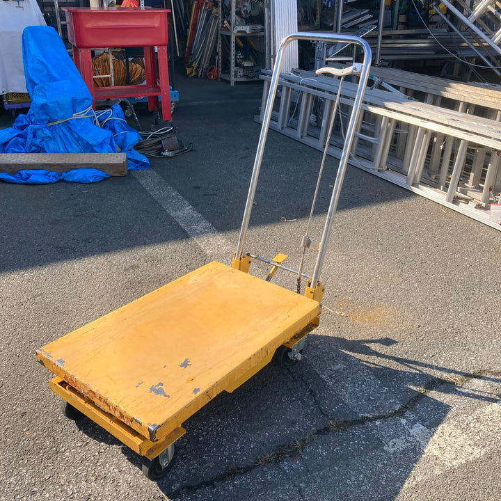 【中古品/店頭受取り限定】ナンシン BS-15 油圧式 荷揚げ台車 手動リフト 150㎏【東大和店】
