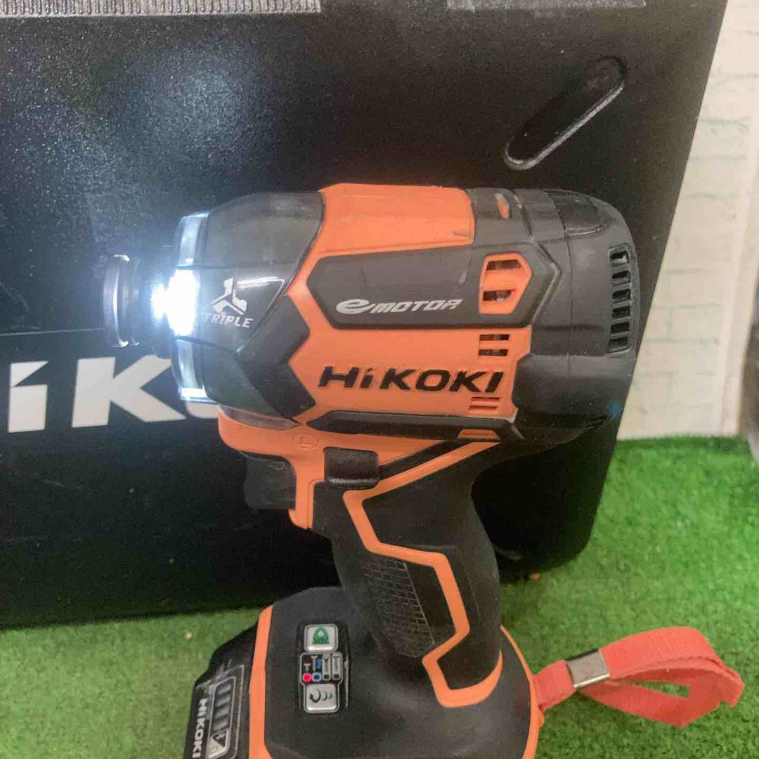★ハイコーキ(HIKOKI ※旧:日立工機) コードレスインパクトドライバ WH36DC(2XPS)(CS)【町田店】限定色