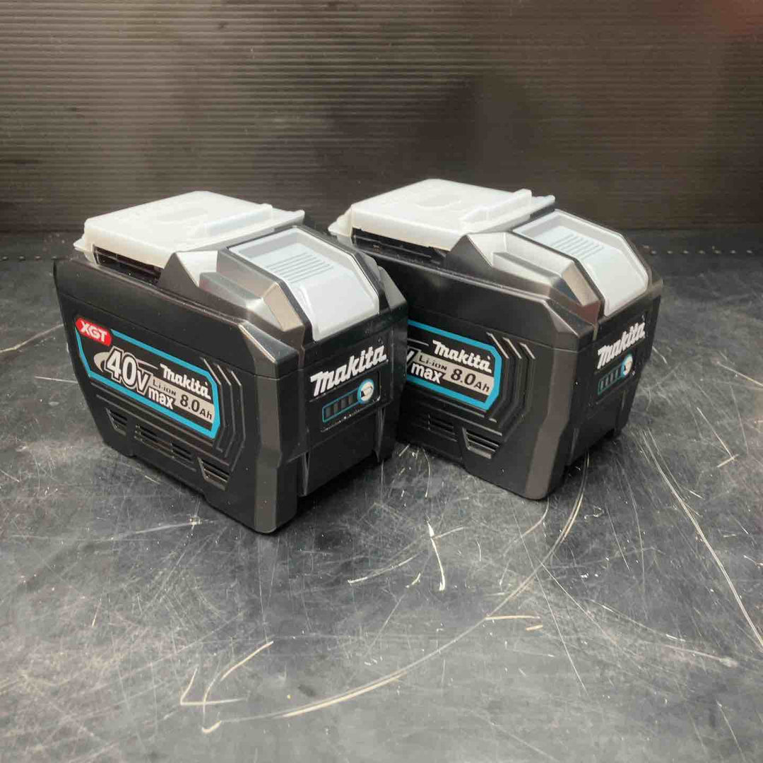 マキタ(makita) 純正 リチウムイオンバッテリー 40Vmax/8.0Ah BL4080F 正規品 2個セット【川越店】