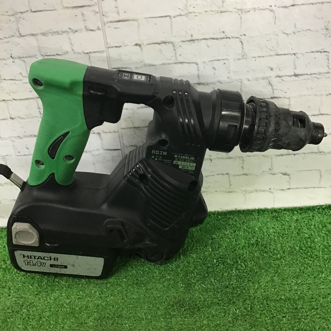 HiKOKI(旧日立工機) 14.4V コードレスボード用ドライバー 充電式 蓄電池・充電器別売り プッシュレス逆転機能 W14DSL(NN)(S) 本体のみ【町田店】