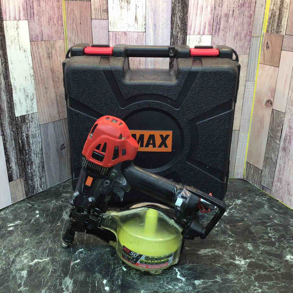 MAX  高圧釘打ち機　HN-50N2（D） HN-50N2(D)シリーズの製品詳細ページ | 釘打機 高圧コイルネイラ