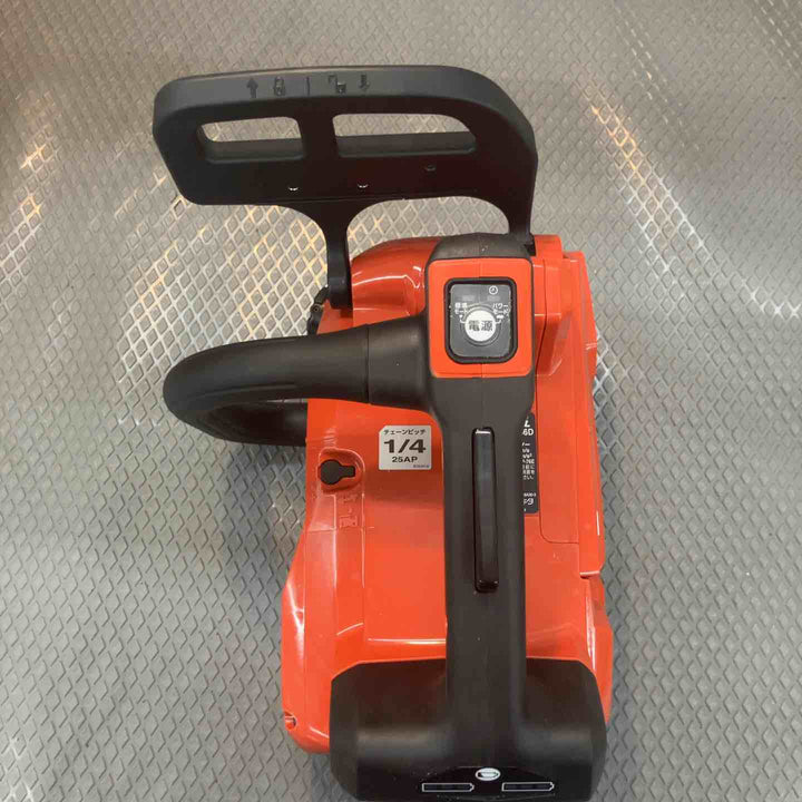 【中古品】マキタ 充電式チェンソー ガイドバー350mm 赤 36V バッテリ充電器別売 MUC356DZFR【所沢店】