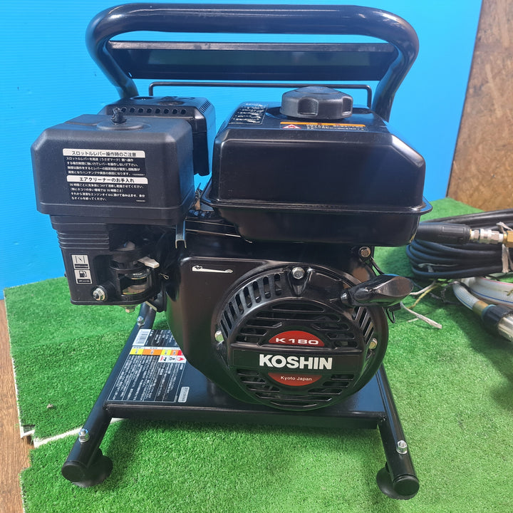 【店頭受取り限定】◇工進 エンジン式高圧洗浄機 14mpa 据置タイプ JCE-1408U【岩槻店】