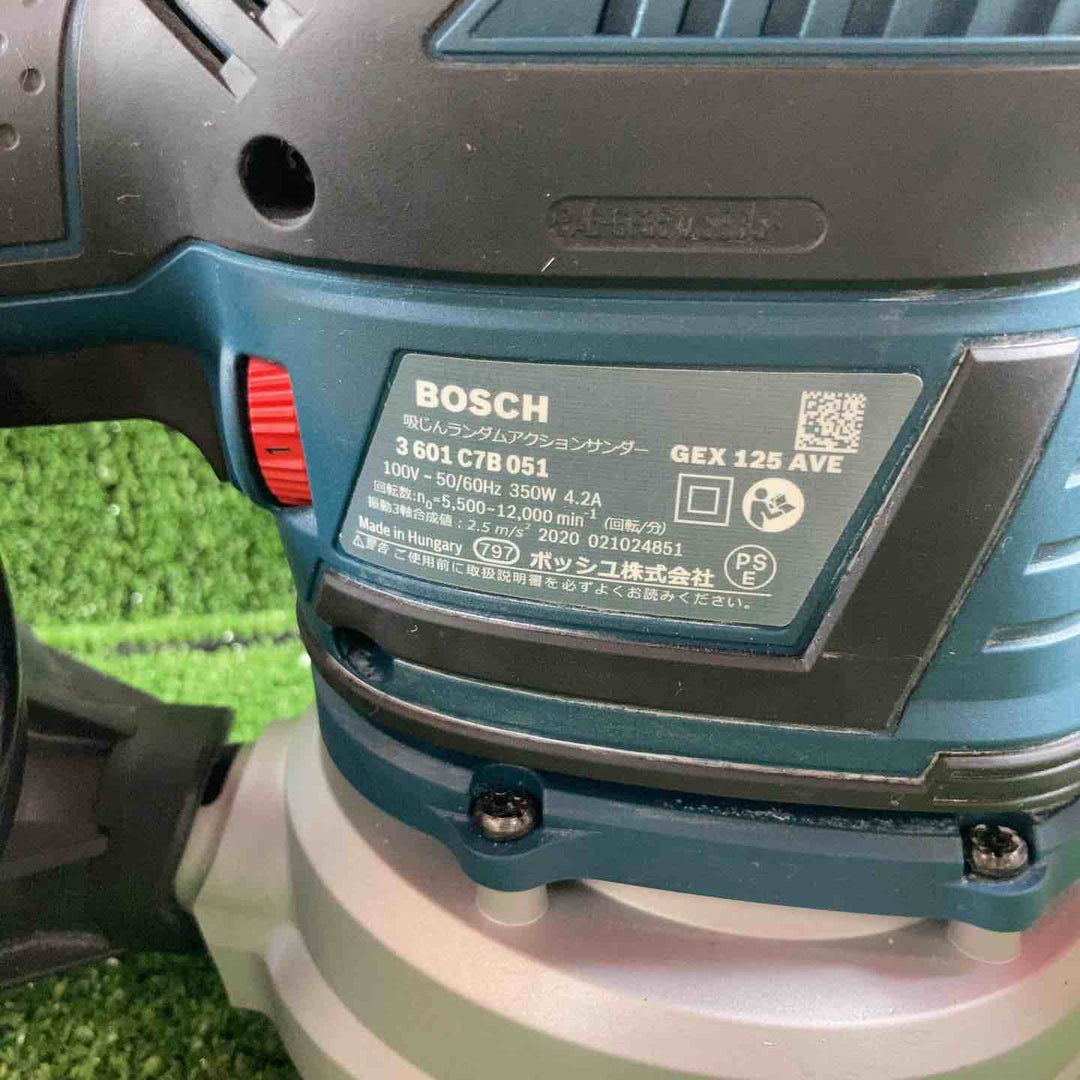 ◇BOSCH(ボッシュ) 吸じんランダムアクションサンダー GEX125AVE【川崎店】