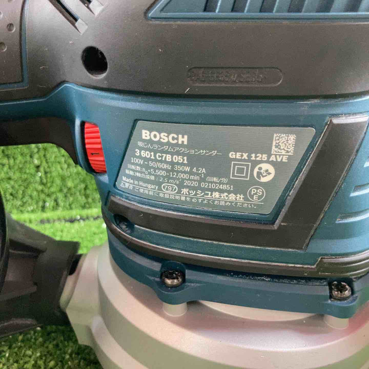 ◇BOSCH(ボッシュ) 吸じんランダムアクションサンダー GEX125AVE【川崎店】