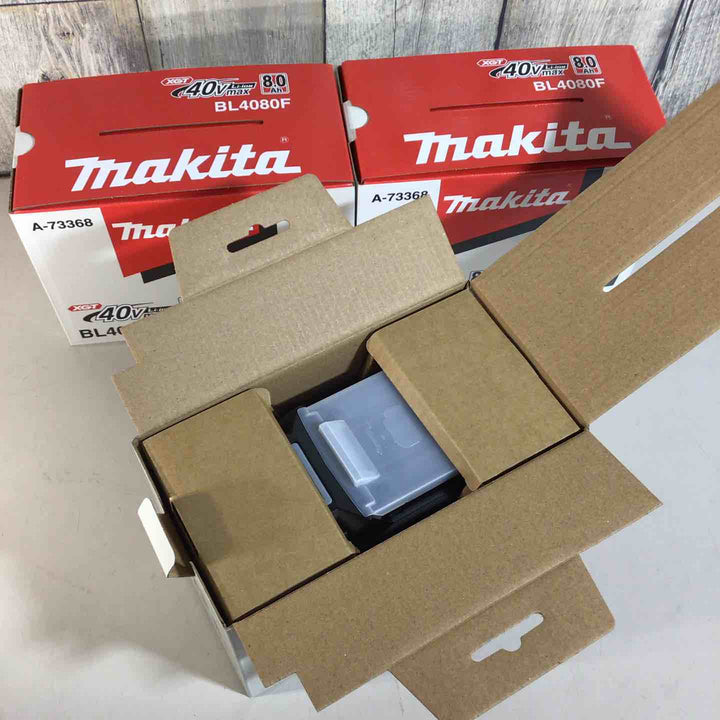 【未使用品】 純正 マキタ makita リチウムイオンバッテリー 40Vmax/8.0Ah BL4080F 3個 バッテリー 40V 【戸田店】