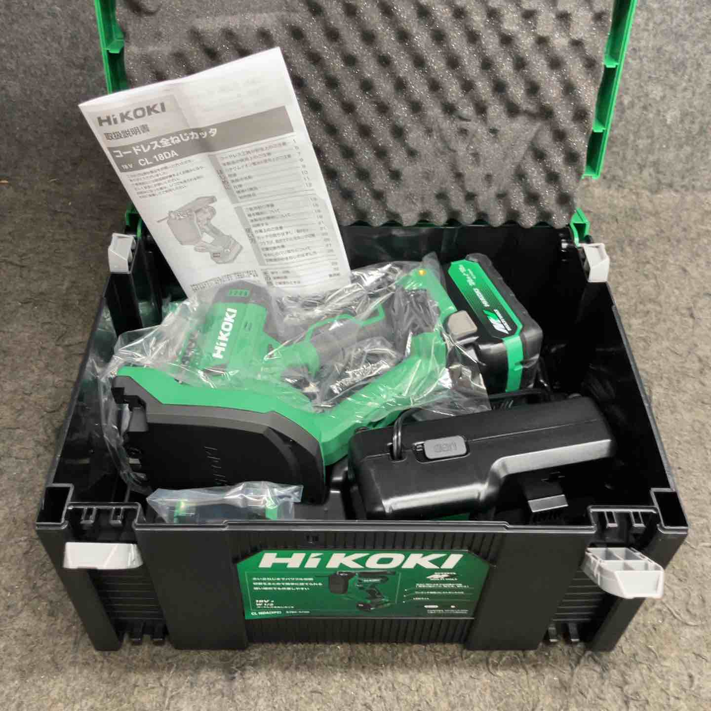 ★ハイコーキ(HIKOKI) 18Vコードレス全ネジカッタ CL18DA(XPZ)【鴻巣店】 ☆ハイコーキ(HIKOKI) 18Vコードレス全ネジカッタ CL18DA(XPZ)【鴻巣店
