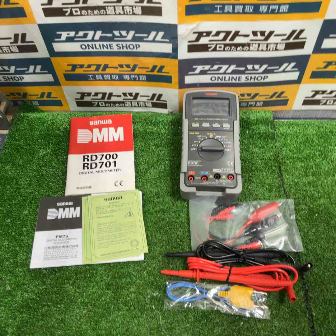 ◇三和電気計器(サンワ/sannwa) デジタルマルチメータ RD701【草加店】