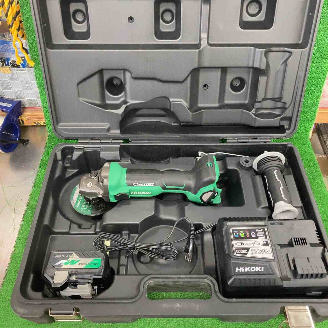 ★ハイコーキ(HIKOKI ※旧:日立工機) 100mmコードレスディスクグラインダ G3610DA(XP)【川崎店】