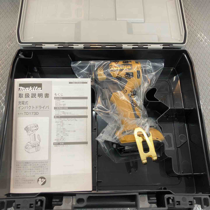◇マキタ(makita) コードレスインパクトドライバー TD173DZPY LTX20周年限定色 プレミアムイエロー 本体のみ【所沢店】