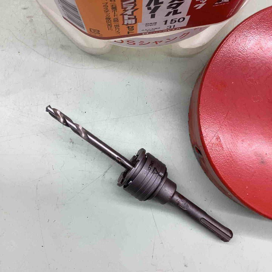 ミヤナガ(Miyanaga) エスロック バイメタルホールソーダウンライト用 SDSプラスシャンク(セット) 150 SLPS150RST【越谷店】