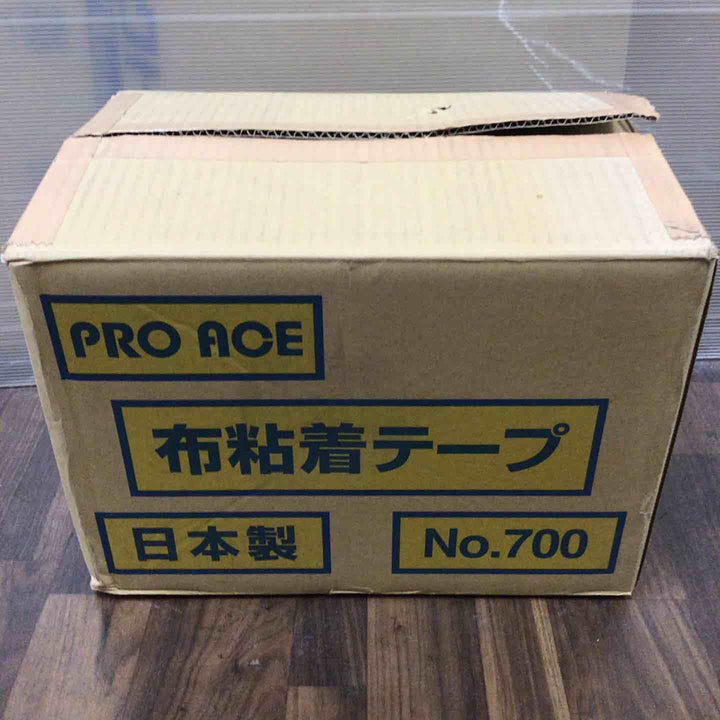 プロエース 梱包用 布粘着テープ No.700 50mm×25m 30巻き入り【川口店】