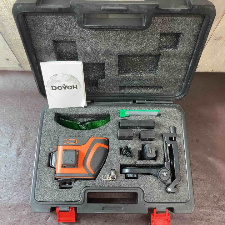 【中古品】DOVOH(ドーヴァー) レーザー墨出し器 H3-360G 12ライン グリーンレーザー【東大和店】