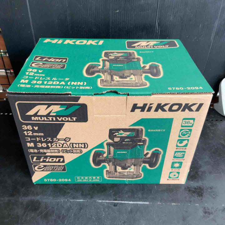 ★ハイコーキ(HIKOKI ※旧:日立工機) コードレスルーター M3612DA(NN)【草加店】