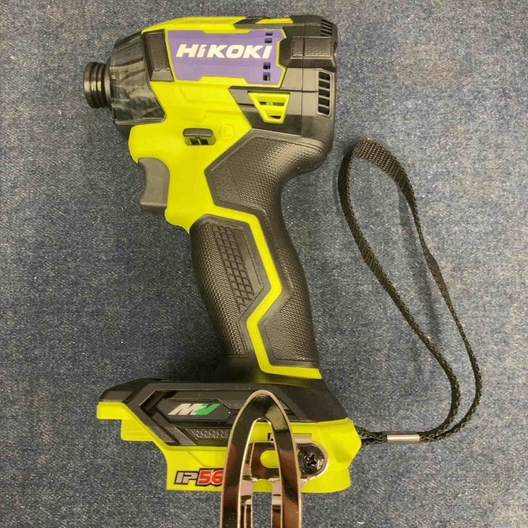 ★ハイコーキ(HIKOKI ※旧:日立工機) コードレスインパクトドライバ スパイダーイエロー WH36DD(2XHYSZ)【八潮店】