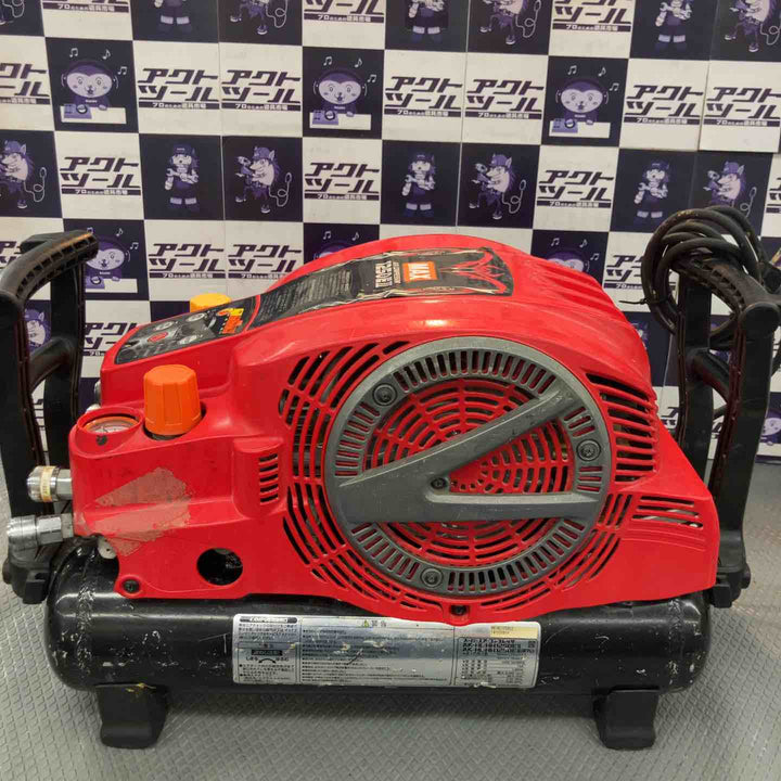 【中古品】マックス(MAX) エアコンプレッサー AK-HL1250E2_レッド【所沢店】
