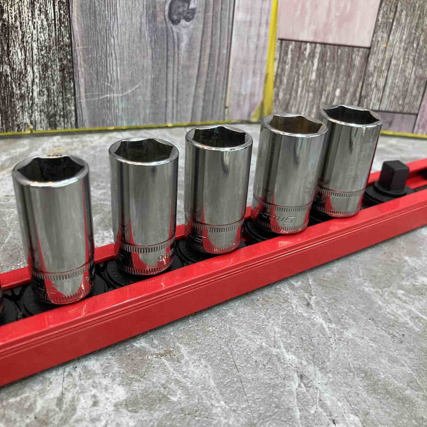 Snap-on スナップオン 3/8セミディープソケットセット 12個 FSMS8-19