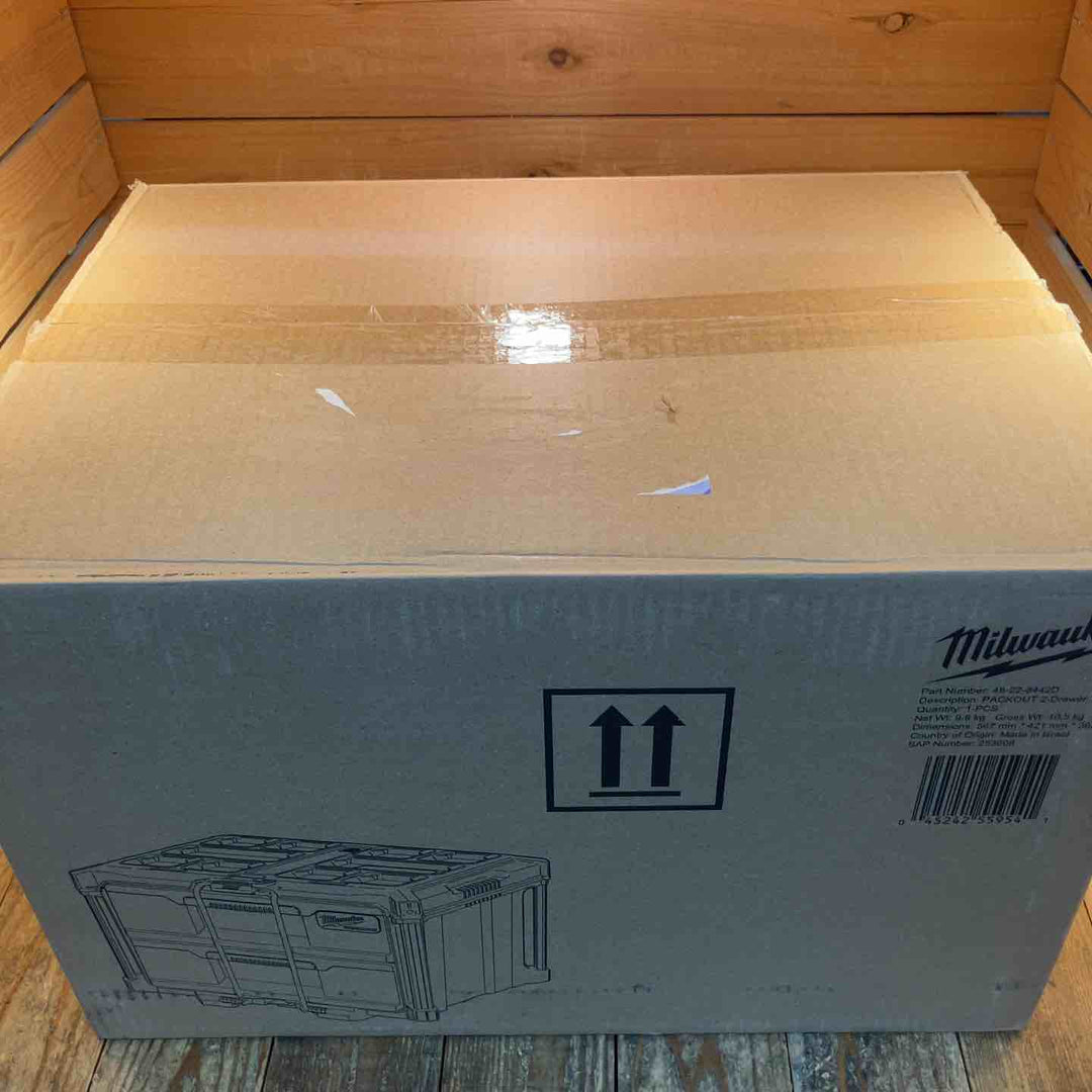 【未使用品】milwaukee ミルウォーキー PACKOUT 引き出し収納 2段 ツールボックス 48-22-8442D【所沢店】