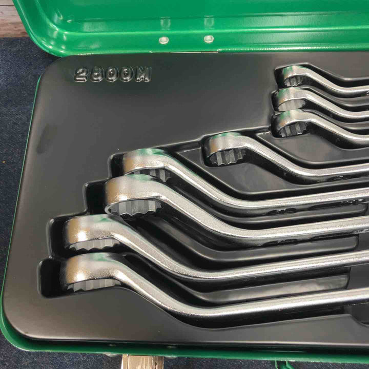 トネ(TONE) ロングめがねレンチセット(45°) 2800M 内容8点 シルバー【八潮店】