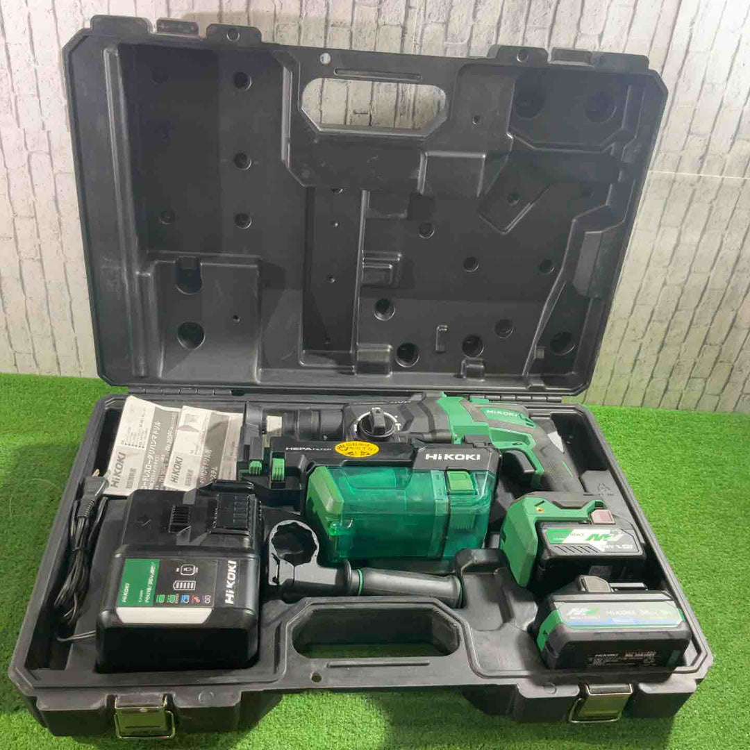 ★ハイコーキ(HIKOKI ※旧:日立工機) コードレスハンマドリル DH36DPF(2XPZ) 動作確認済【川口店】