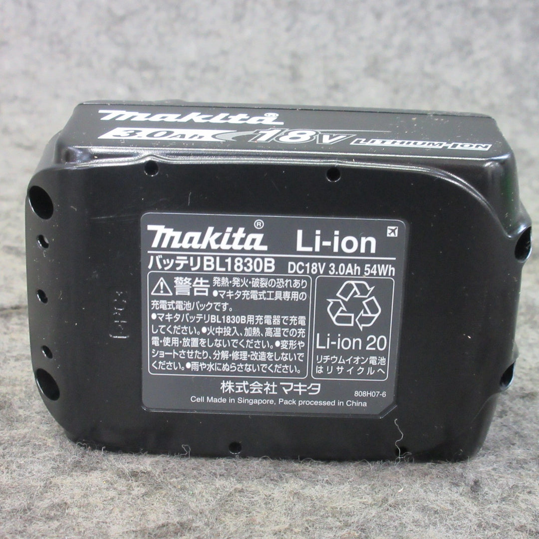 ★マキタ(makita) リチウムイオンバッテリー 18V/3.0Ah BL1830B【柏店】