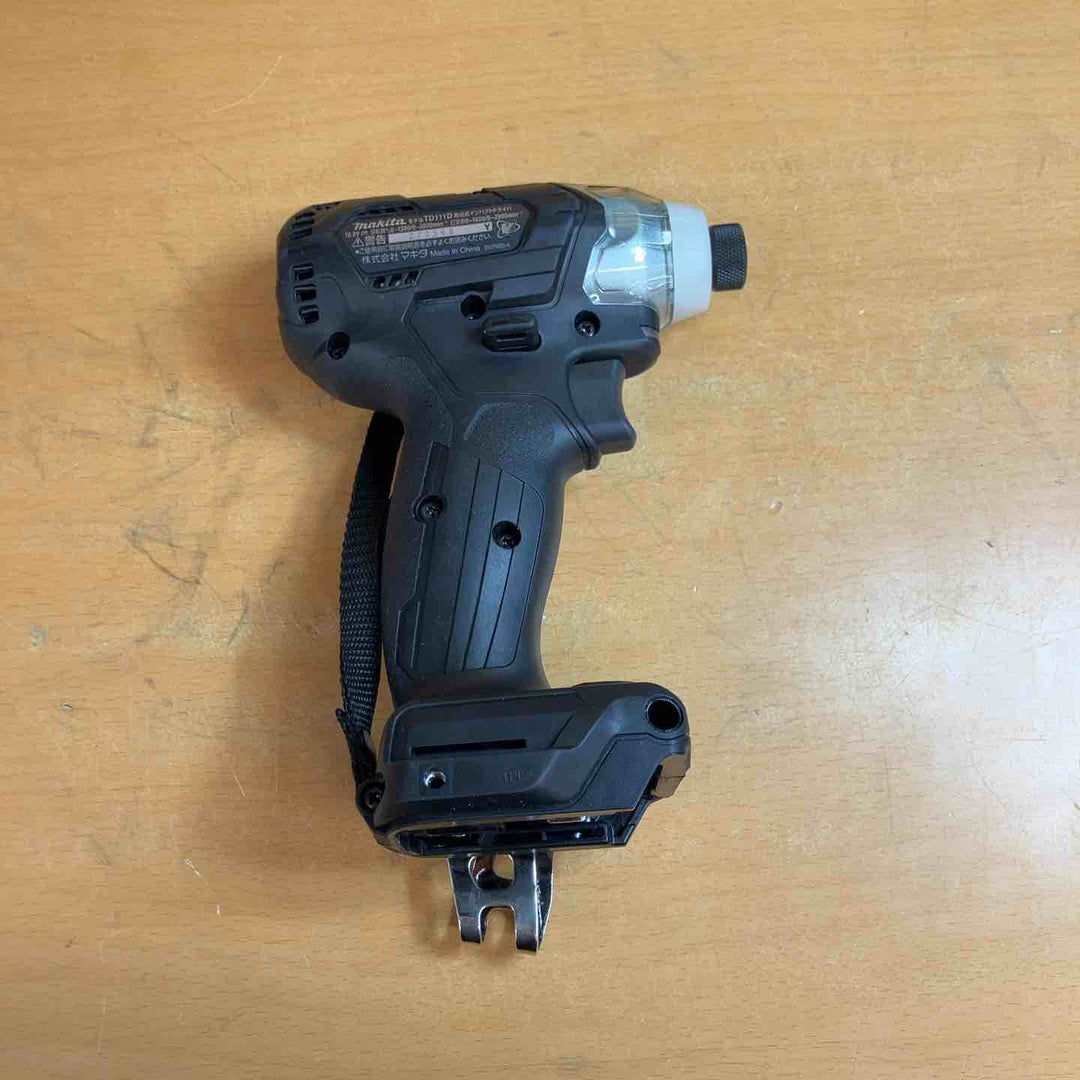 ★マキタ(makita) コードレスインパクトドライバー TD111DSHXB バッテリー二個 充電器付き【越谷店】