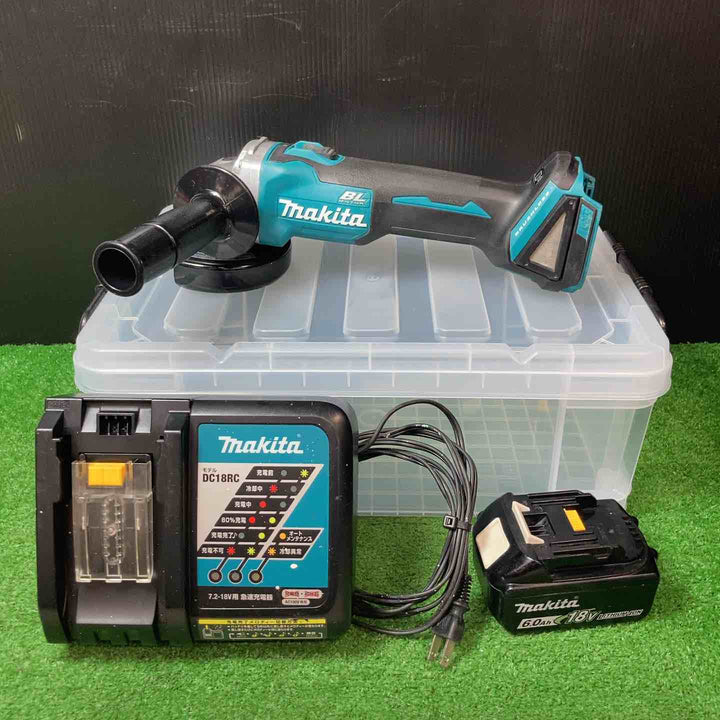 【中古品】★マキタ(makita) 100mmコードレスディスクグラインダ GA404DRGXN バッテリー、充電器付き【岩槻店】