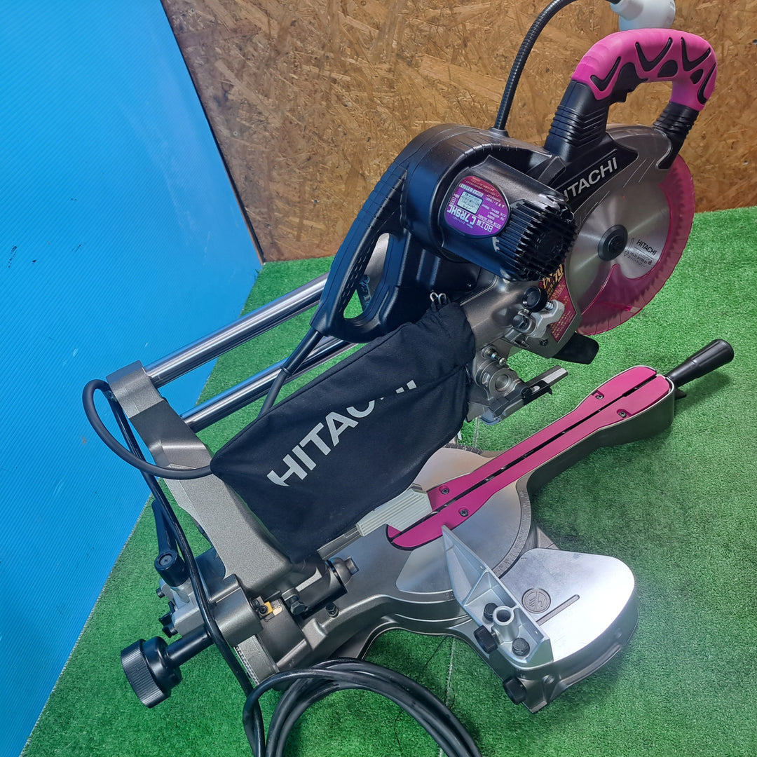 【美品】★ハイコーキ(HIKOKI ※旧:日立工機) 卓上スライド丸のこ C7RSHC【岩槻店】