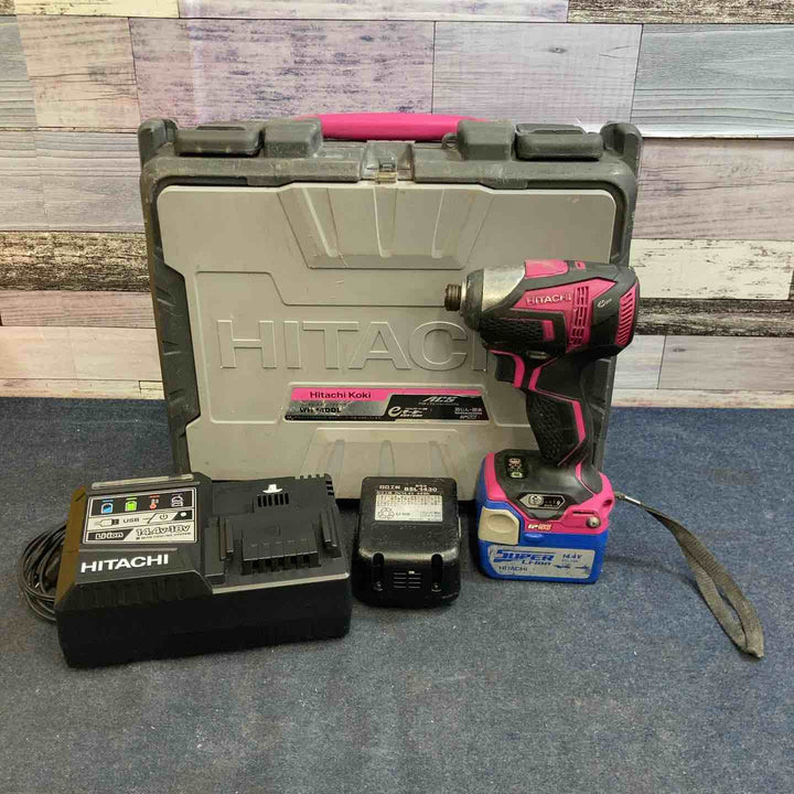 ★ハイコーキ(HIKOKI ※旧:日立工機) コードレスインパクトドライバー WH14DDL(2LSCK)(R)【八潮店】