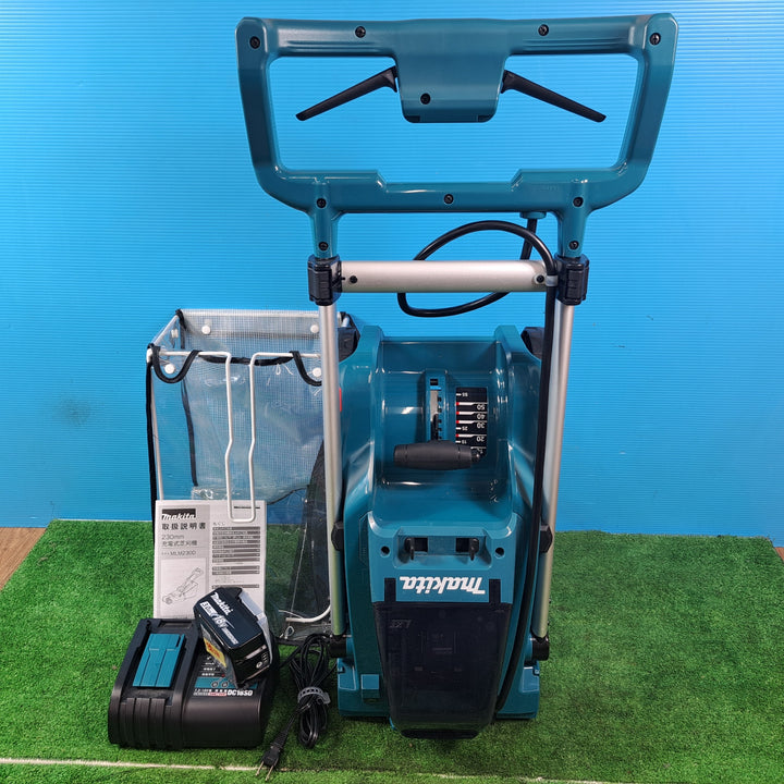 【美品】◇マキタ(Makita)  充電式芝刈機 18V 3.0Ah バッテリ1個、充電器付 MLM230DSF【岩槻店】