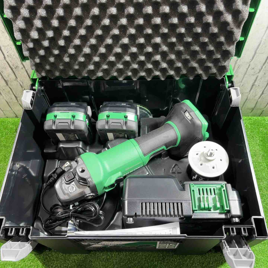 ★ハイコーキ(HIKOKI ※旧:日立工機) 100mmコードレスディスクグラインダ G3610DC(2XPZ)【川口店】