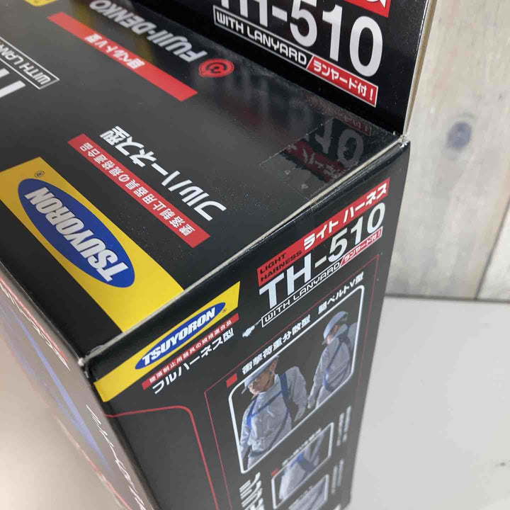 ◇ツヨロン 新規格 墜落制止用器具 ライトハーネス TH-510-DZ1-OT-BL4-M-2R23-BX【戸田店】