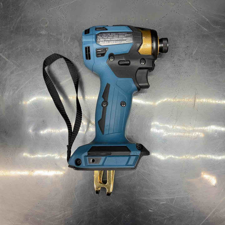 マキタ(makita) コードレスインパクトドライバー TD173DZPB LXT20周年記念限定カラー プレミアムブルー 本体+ケース【川越店】