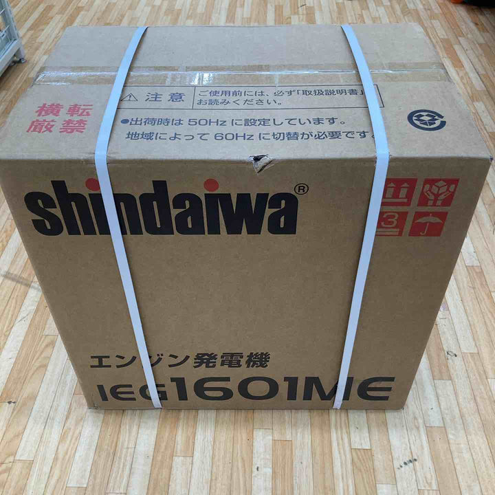 【未使用品】新ダイワ インバータ発電機（ガソリンエンジン）IEG1601ME 防音タイプ 超低騒音【柏店】