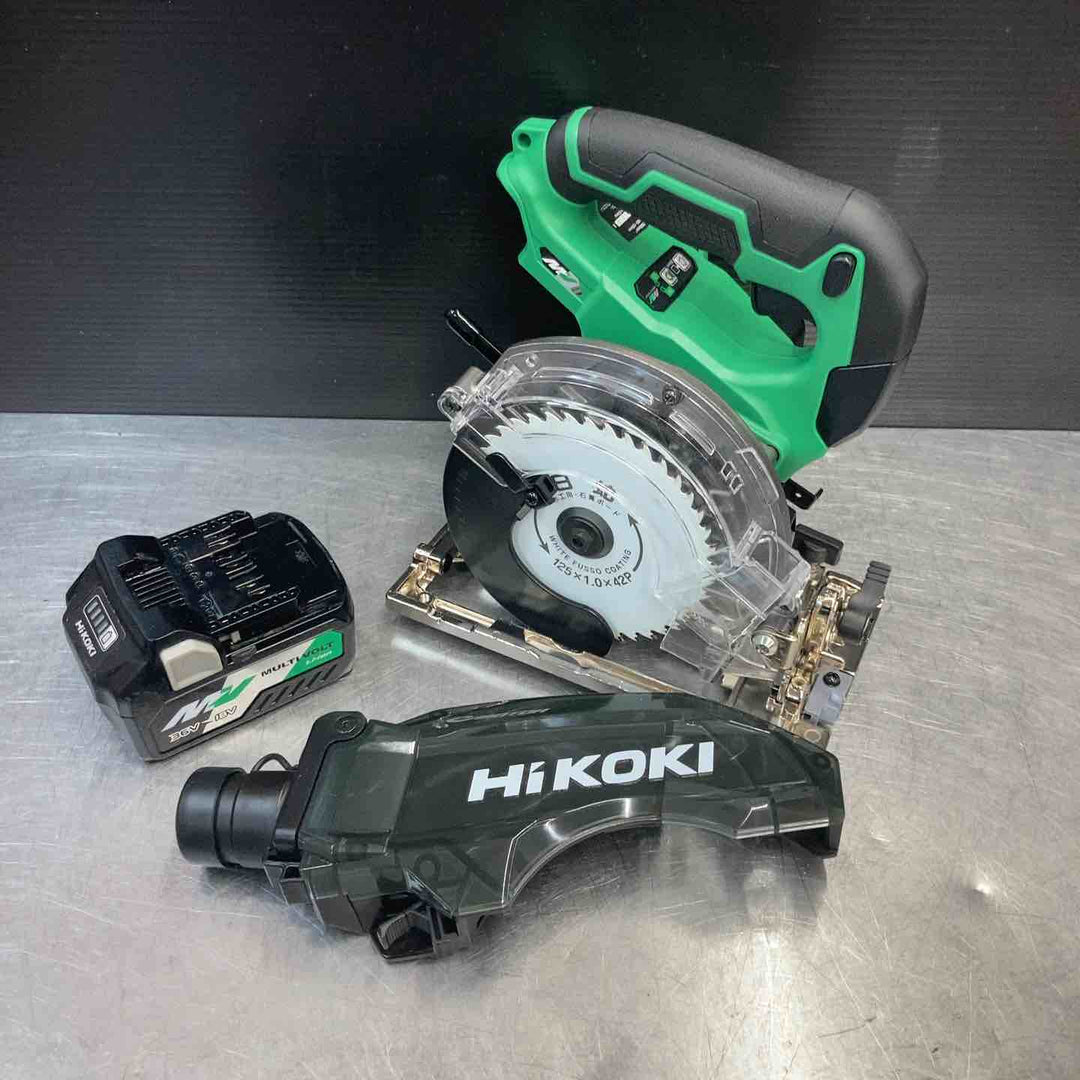 【中古美品】 ハイコーキ(HIKOKI ※旧:日立工機) 36V コードレス集じん丸のこ C3605DYB(NN) バッテリー付属 【東大和店】