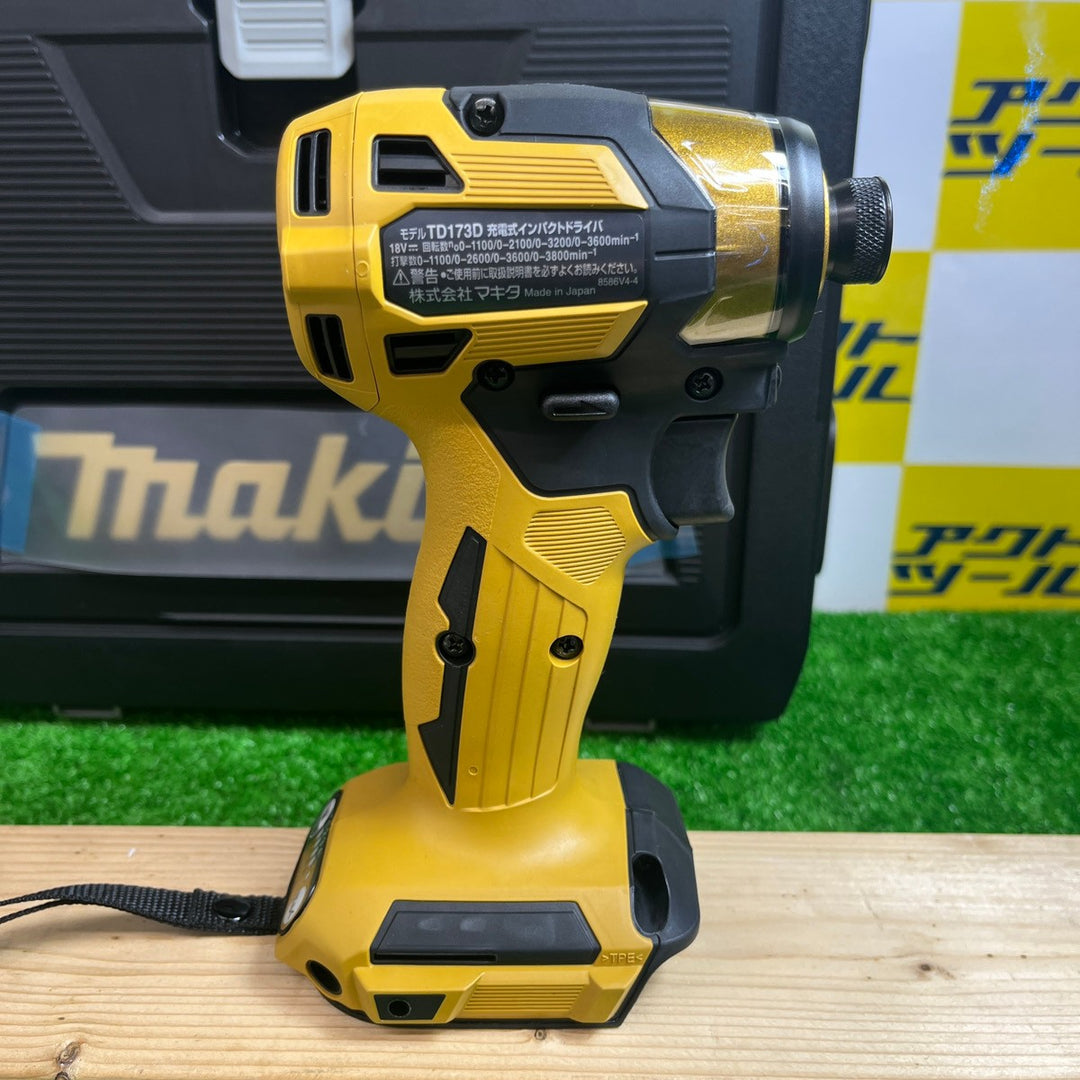 ◇マキタ(makita) コードレスインパクトドライバー TD173DZPY LTX20周年限定色 プレミアムイエロー 本体のみ【越谷店】