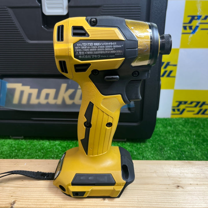 ◇マキタ(makita) コードレスインパクトドライバー TD173DZPY LTX20周年限定色 プレミアムイエロー 本体のみ【越谷店】