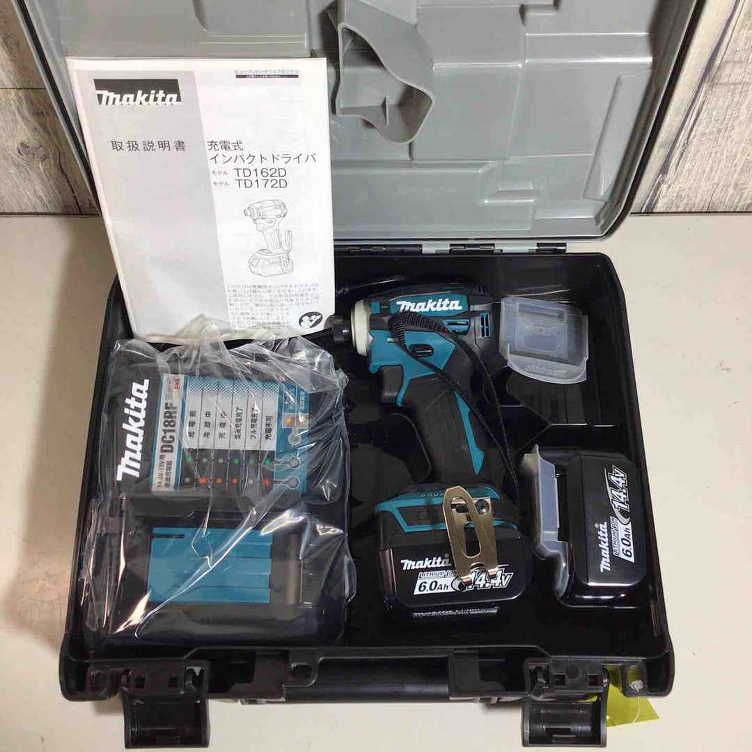 ★マキタ(makita) コードレスインパクトドライバー TD162DRGX【戸田店】