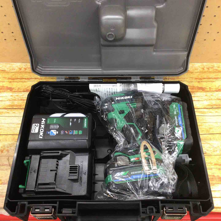 ハイコーキ(HIKOKI ※旧:日立工機) コードレスインパクトドライバ アグレッシブグリーン WH36DD(2XHLSZ)【川崎店】