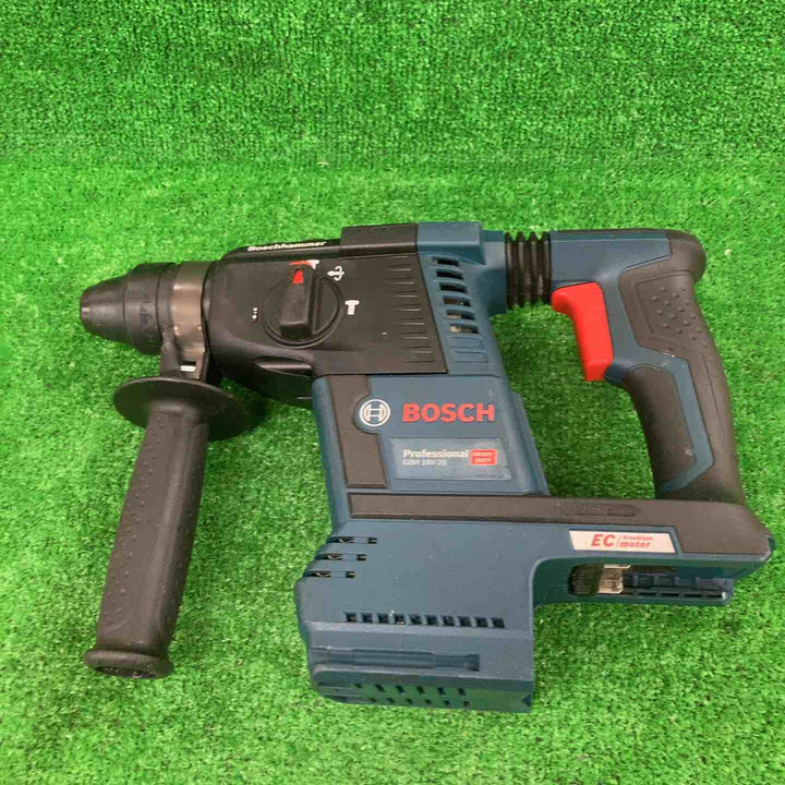 Bosch Professional(ボッシュ) SDSプラス コードレスハンマードリル (5.0Ahバッテリー2個・充電器・深さゲージ・キャリングケース・サイドハンドル・吸いじんアダプタ付) GBH18V-26GDEN【川崎店】